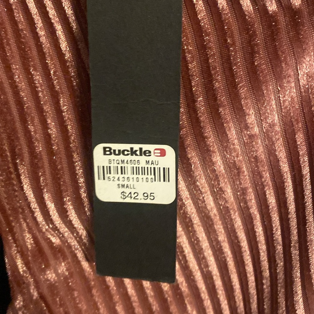 Buckle NWT Velvet Bodysuit - Picture 8 of 9